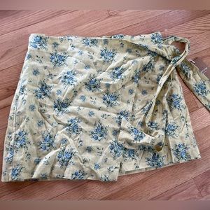 NWT! Anthropologie Maison D’amelie wrap skirt sz. L